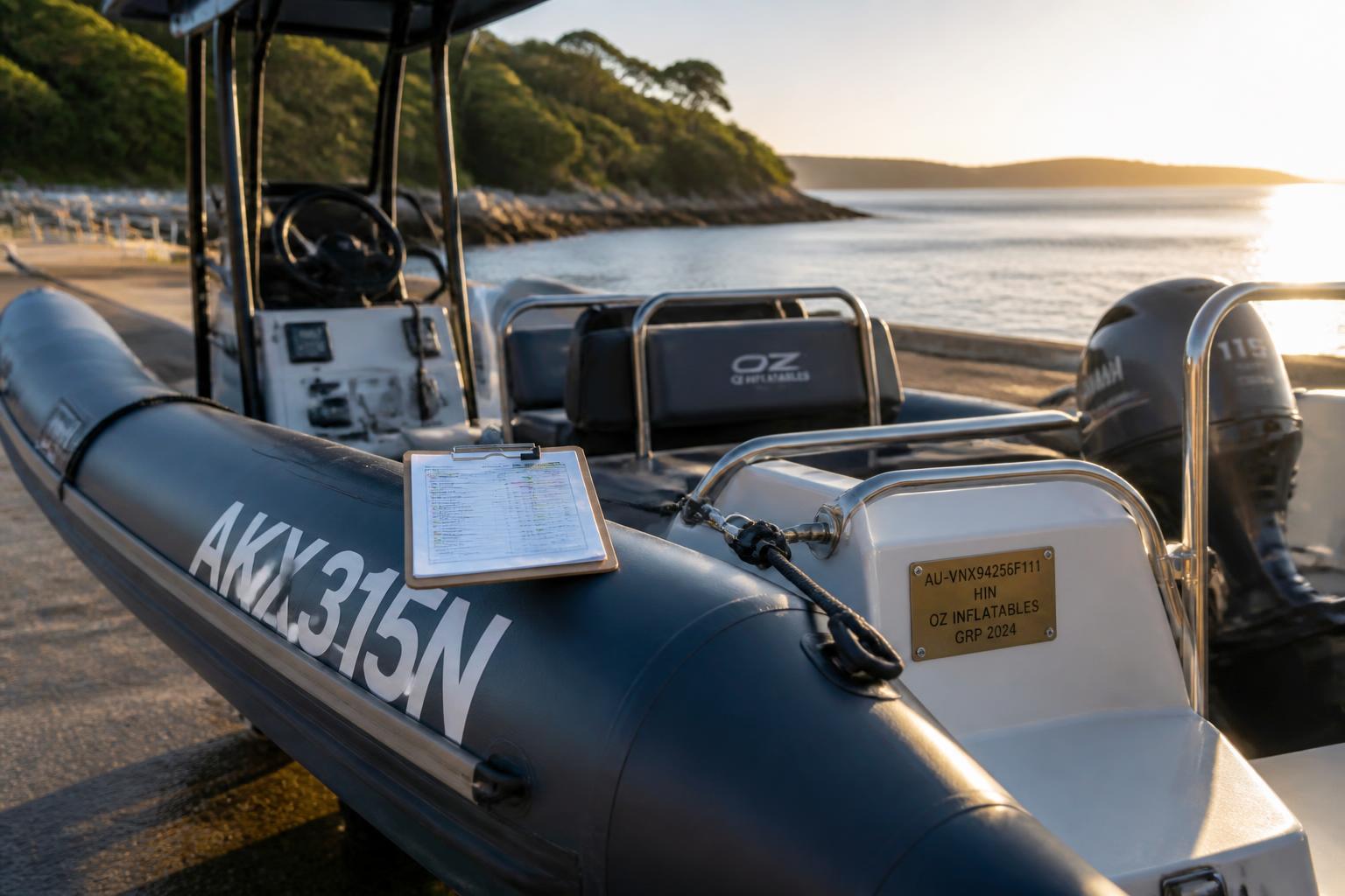 Registration & Boat Code Certificate