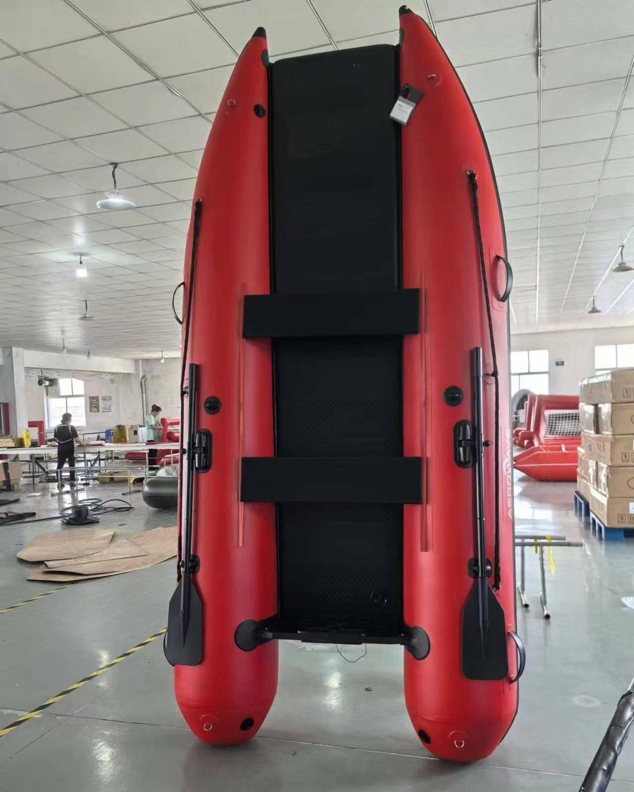 Aerowave inflatable boat marine-grade construction