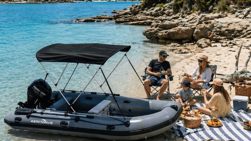 Aerowave Viper 400 Sovereign + Hidea 20HP 4-Stroke Package