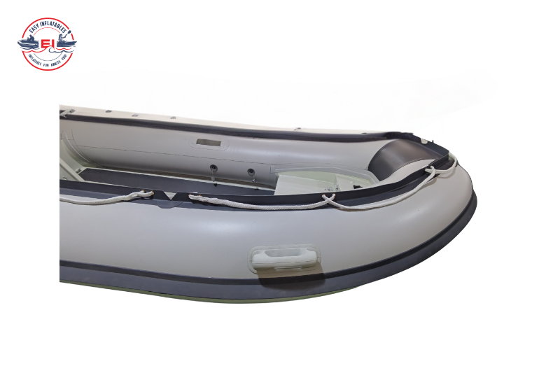 Aerowave Sprint 330 RIB tube and rope detail
