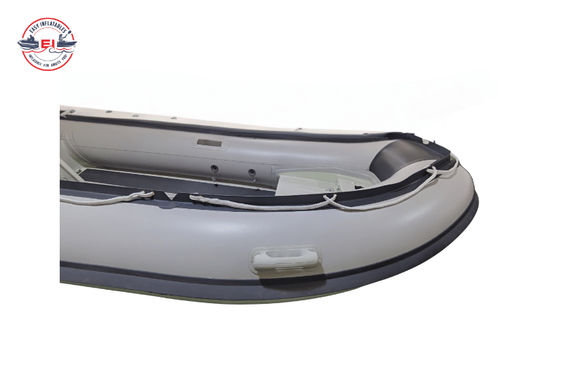 Aerowave Sprint 330 RIB tube and rope detail