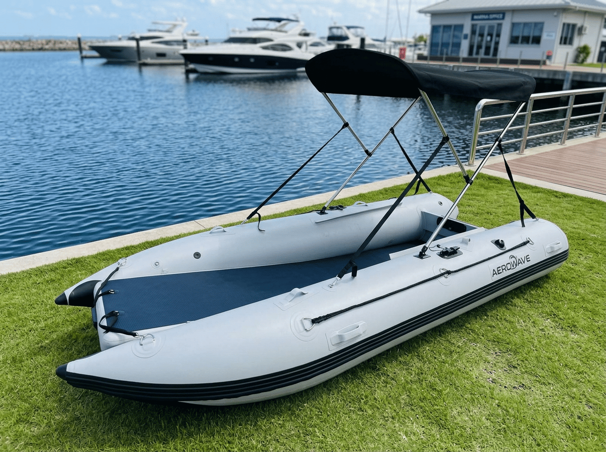 Aerowave WaveRunner 380 Series 3 Catamaran Package — the boat you're ordering
