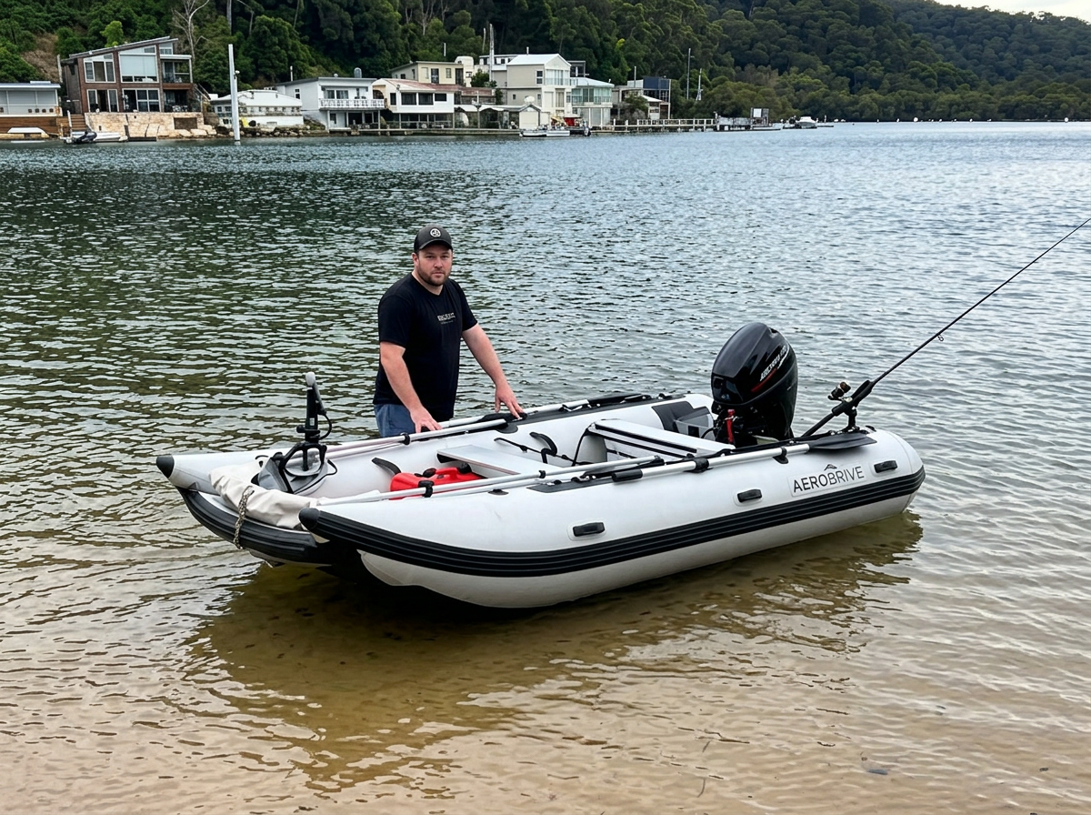 AeroWave AeroCat 380 Inflatable Catamaran