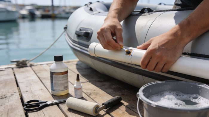 Inflatable Dinghy Repair: Pro DIY Leak Fix