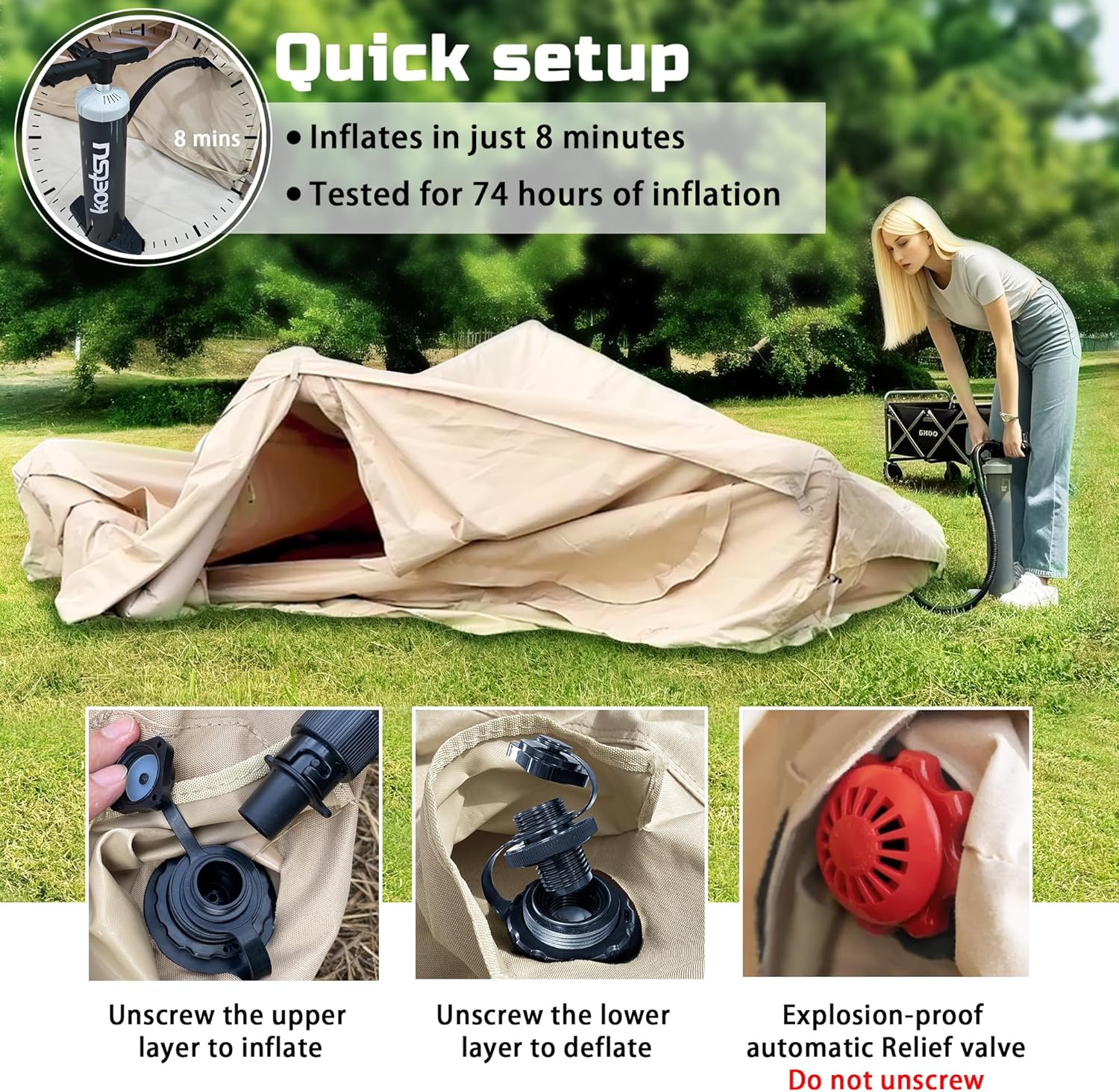 Aerowave Adventure Air Tent