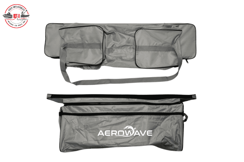 Aerowave Sports Boats Underseat Bag installed beneath seat
