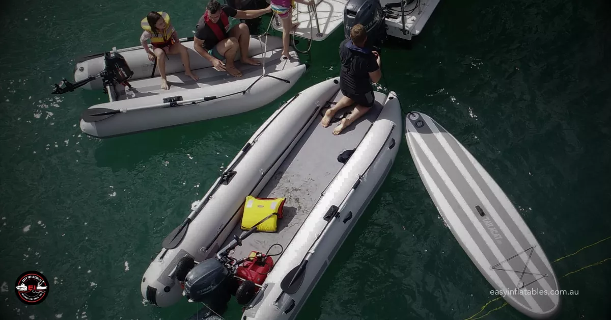 Aerowave Inflatable Catamaran boats