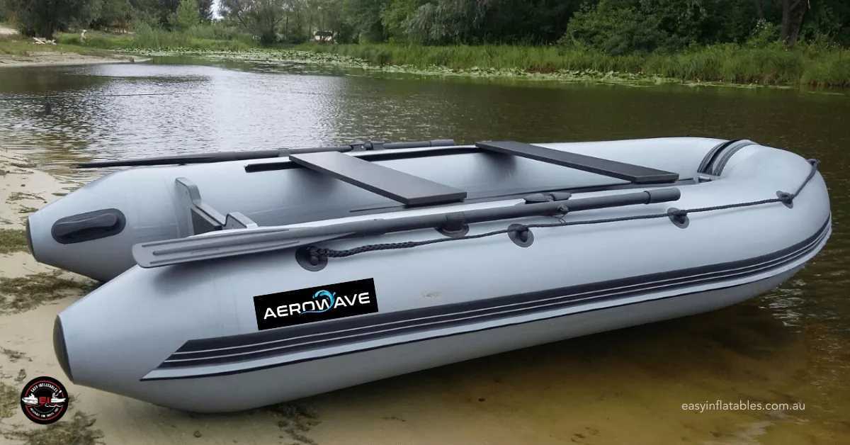 Safe inflatable boat assembly
