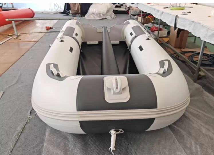 Aerowave Inflatable Boats during production - Bow look