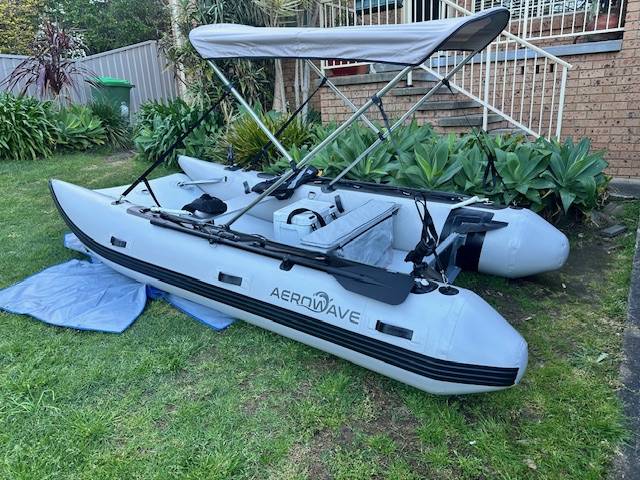Viper 330 with Bimini