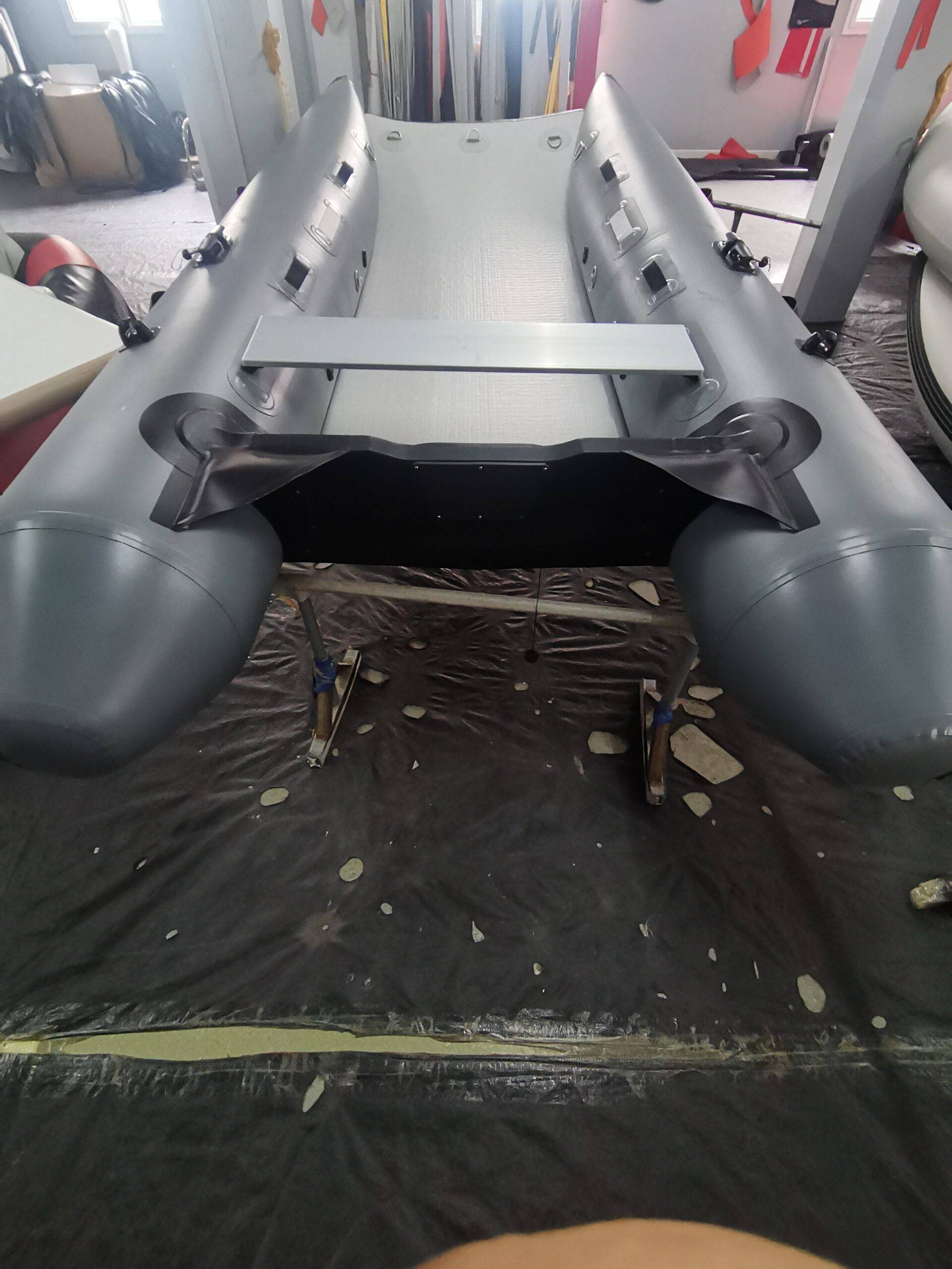Viper 335 Catamaran being made