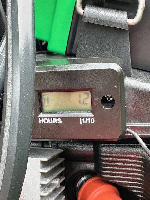 Hidea 9.9 with 1.2 hours on the clock